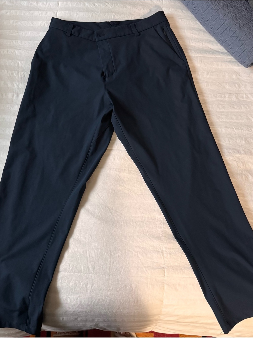 lululemon athletica Men's Black Stretch Dress Pants